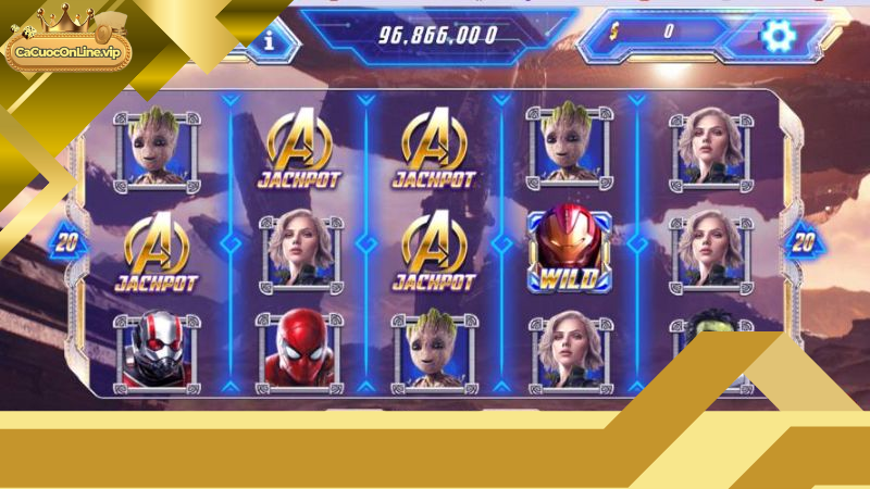 Nổ hũ Avenger: Giải trí, thắng lớn.